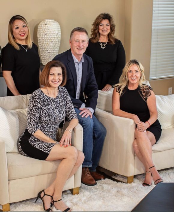 A team photo of the relators at Crampton Group.
